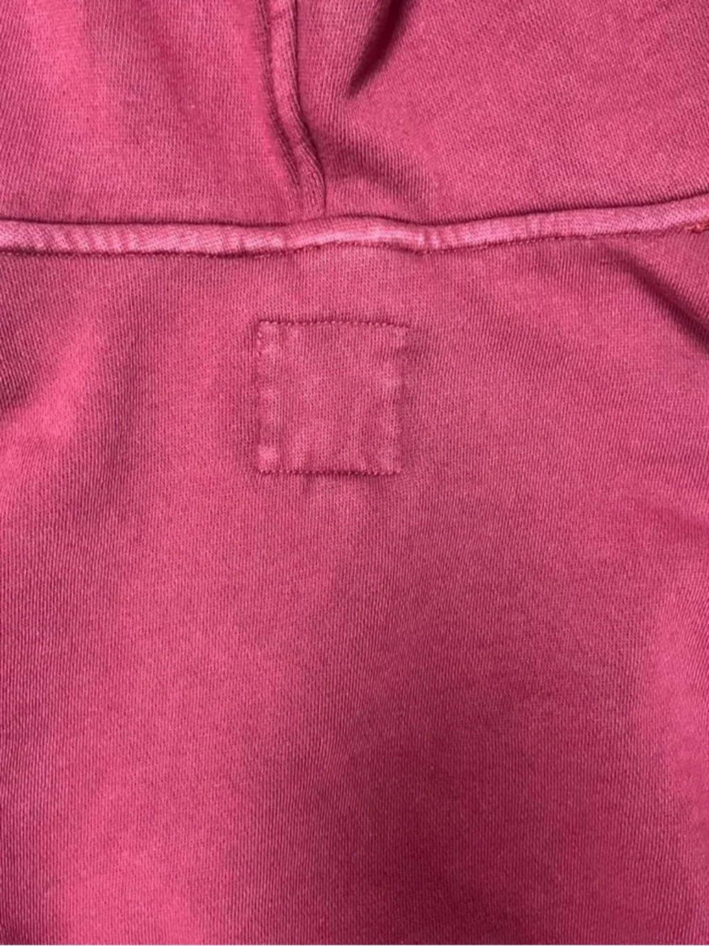 Women's Cropped Aerie Hoodie in Burgundy - Picture 6 of 6